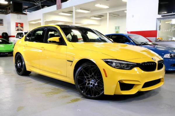 2018 BMW M3 Competition Package Individual Color Speed Yellow for sale in STATEN ISLAND, NY – photo 15