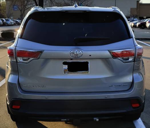 Toyota Highlander 2015 limited Platinum - cars & trucks - by owner -... for sale in Annapolis, MD – photo 3