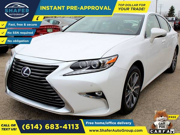 $256/mo - 2016 Lexus ES 300H - Easy Financing! - cars & trucks - by... for sale in Columbus, OH – photo 3
