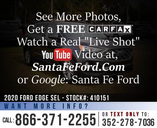 2020 Ford Edge SEL SAVE Over 7, 000 off MSRP! - cars & for sale in Alachua, FL – photo 21