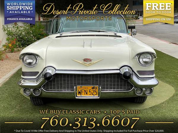 1957 Cadillac Fleetwood Restored Sedan with 52, 349 original miles for sale in Palm Desert, NY – photo 3