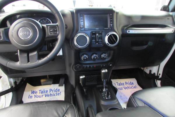 2013 JEEP WRANGLER SAHARA LIFTED LEATHER EXCL COND SHARP (ALL... for sale in Linden, PA – photo 10