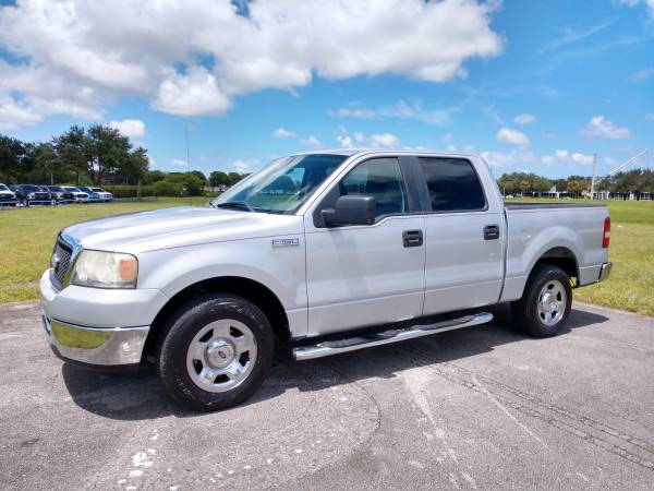 2007 FORD F-150 CREW CAB CLEAN CARFAX 107K MILES $990 DOWN FINANCE ALL for sale in Pompano Beach, FL – photo 2