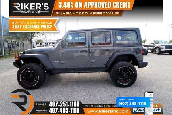 2019 Jeep Wrangler Unlimited Sport - Call/Text - - by for sale in Kissimmee, FL