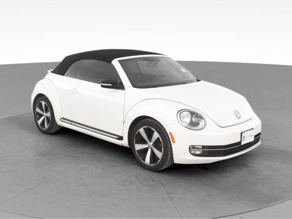 2013 VW Volkswagen Beetle Turbo Convertible 2D Convertible White - -... for sale in Scranton, PA – photo 15