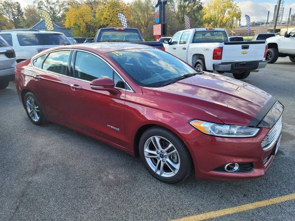 2015 Ford Fusion Hybrid Titanium - Guaranteed Approval-Drive Away... for sale in Oregon, OH – photo 3