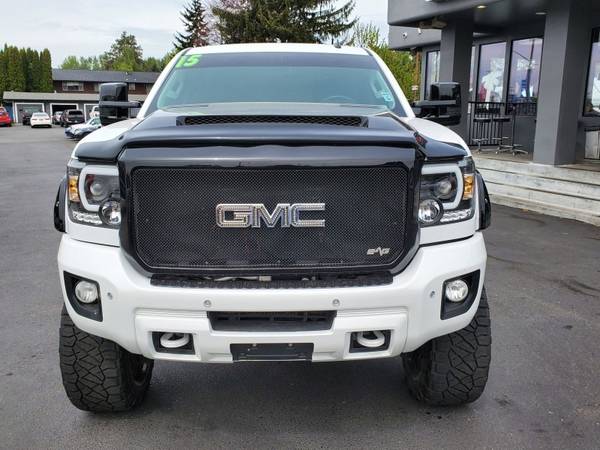 2015 GMC Sierra 2500 HD Crew Cab SLT Pickup 4D 6 1/2 ft BMW - cars & for sale in Puyallup, OR – photo 2
