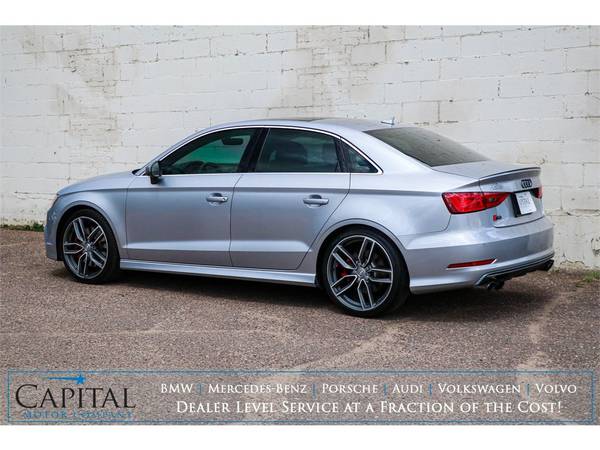 16 Audi S3 Turbo with Quattro AWD, Adaptive Cruise, LED Lighting & for sale in Eau Claire, MN – photo 3