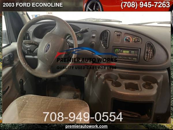 2003 FORD ECONOLINE E150 VAN - cars & trucks - by dealer - vehicle... for sale in Alsip, IL – photo 8