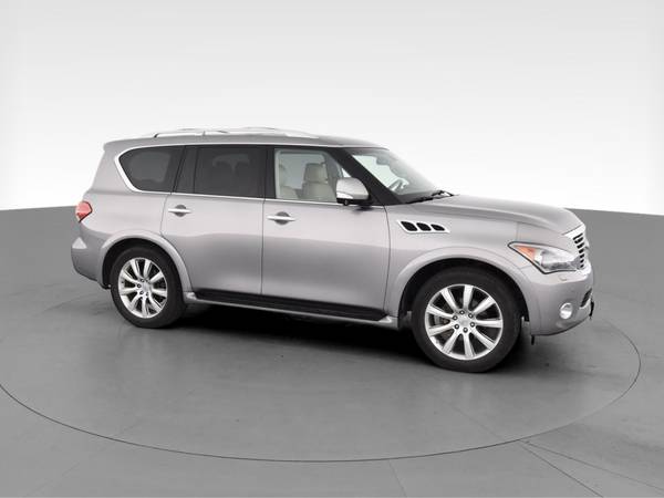 2012 INFINITI QX QX56 Sport Utility 4D suv Silver - FINANCE ONLINE -... for sale in Washington, District Of Columbia – photo 14
