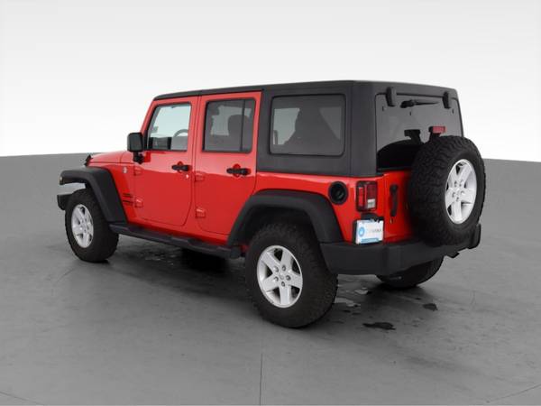 2017 Jeep Wrangler Unlimited Sport SUV 4D suv Red - FINANCE ONLINE -... for sale in Lawrence, KS – photo 7