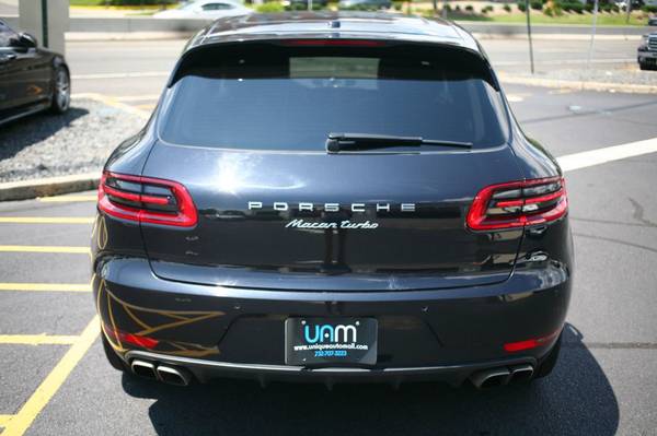 2015 *Porsche* *Macan* *AWD 4dr Turbo* Jet Black Met for sale in south amboy, NJ – photo 7