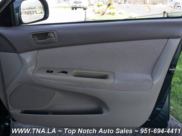 2002 Toyota Camry LE - - by dealer - vehicle for sale in Temecula, CA – photo 22