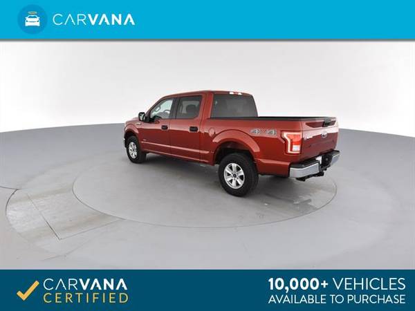 2017 Ford F150 SuperCrew Cab XLT Pickup 4D 5 1/2 ft pickup Dk. Red - for sale in Atlanta, CA – photo 8