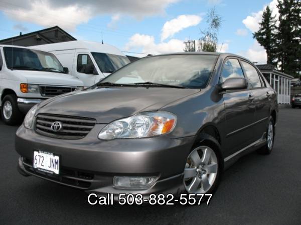 2003 Toyota Corolla S Automatic 103KMiles Sun Roof New Tires for sale in Milwaukie, OR – photo 3