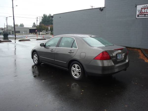 2006 HONDA ACCORD EX-L 4-DOOR 4-CYL AUTO MOON ALLOYS 3-OWNER NICE !! for sale in LONGVIEW WA 98632, OR – photo 5