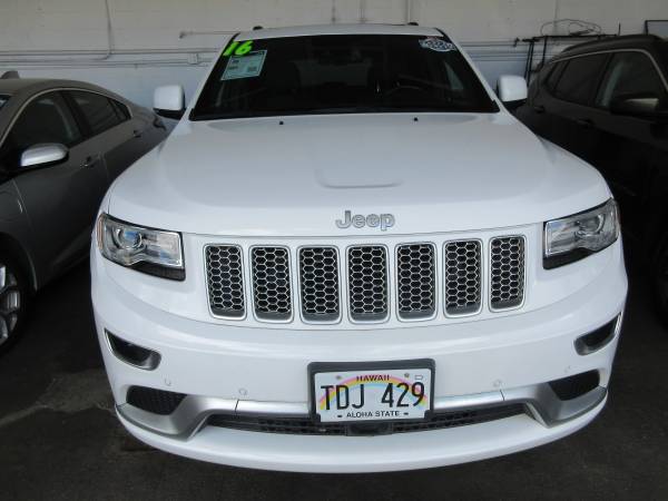 2016 Jeep Grand Cherokee Summit (First National Auto Group) - cars &... for sale in Kailua, HI – photo 2