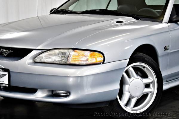 1994 *Ford* *Mustang* *2dr Convertible GT* Silver - cars & trucks -... for sale in Addison, IL – photo 3