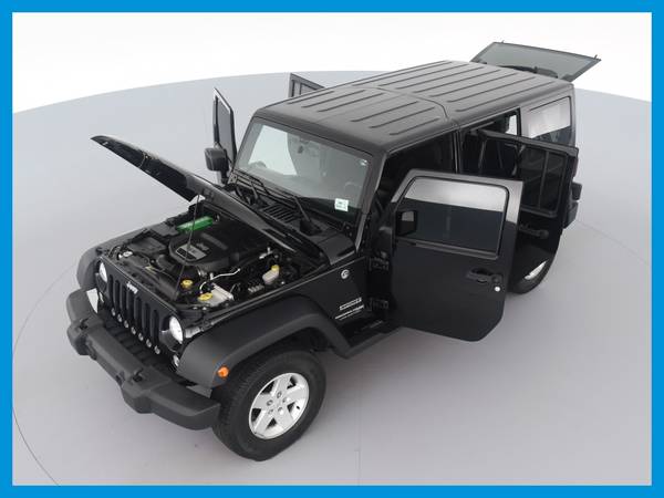 2018 Jeep Wrangler Unlimited Sport S (JK) Sport Utility 4D suv Black for sale in South Bend, IN – photo 14