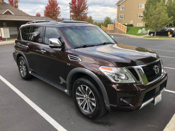 Immaculate 2017 Nissan Armada AWD SL (all upgrades included) - cars... for sale in Liberty Lake, OR – photo 2