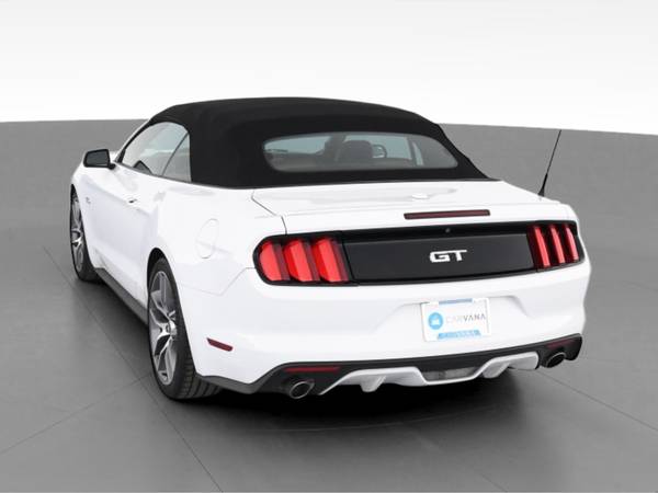 2016 Ford Mustang GT Premium Convertible 2D Convertible White - -... for sale in Geneva, NY – photo 8