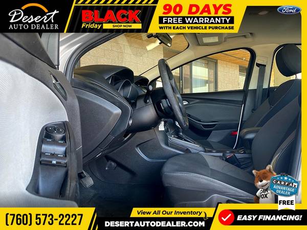 2013 Ford Focus 50,000 MILES CLEAN TITLE SE Sedan LOADED W/ OPTIONS!... for sale in Palm Desert , CA – photo 12