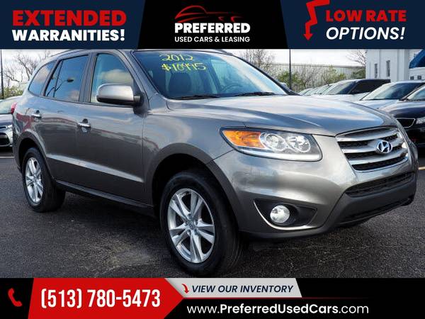 2012 Hyundai Santa Fe LimitedSUV (I4) PRICED TO SELL! - cars &... for sale in Fairfield, OH – photo 8