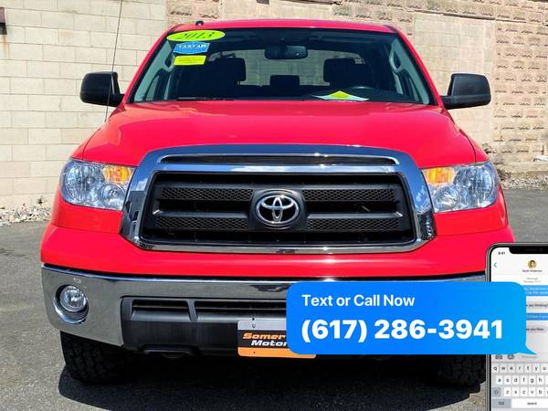2013 Toyota Tundra Grade 4x4 4dr CrewMax Cab Pickup SB (5 7L V8) for sale in Somerville, MA – photo 3