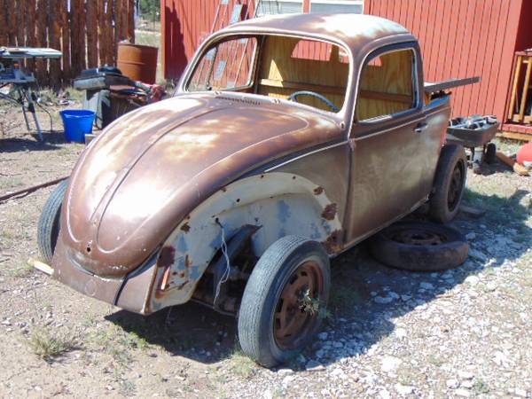 1969 VW Beetle Truck Conversion Project - cars & trucks - by owner -... for sale in Prewitt, AZ – photo 2