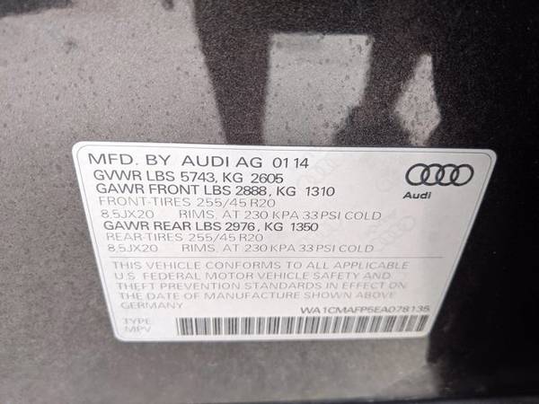 2014 Audi Q5 Premium Plus AWD All Wheel Drive SKU: EA078135 - cars & for sale in Corpus Christi, TX – photo 24