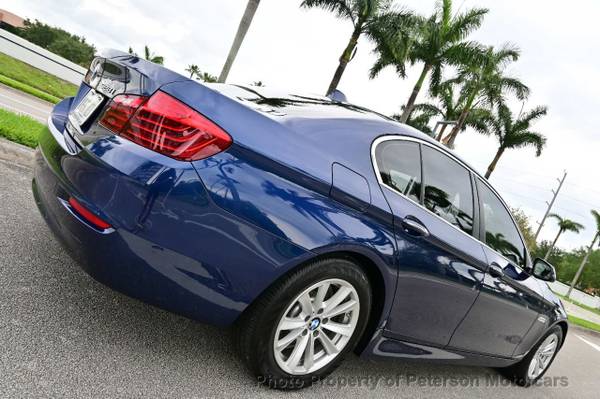 2016 BMW 5 Series 528i Imperial Blue Metallic for sale in West Palm Beach, FL – photo 3
