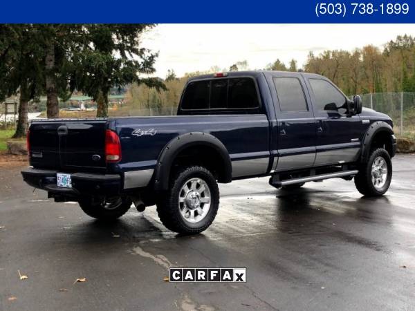 2006 FORD F-250 XLT CREW CAB 4X4 LONG BED DIESEL BULLET PROOFED XLT... for sale in Gladstone, ID – photo 4