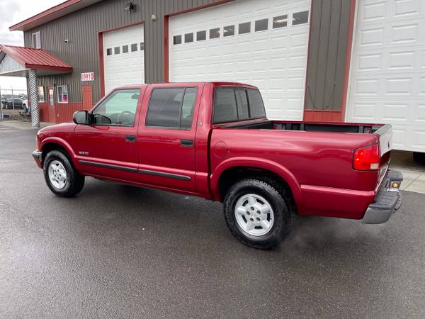 2002 Chevrolet S10 Pickup LS Crew Cab 4WD - - by for sale in Airway Heights, WA – photo 3