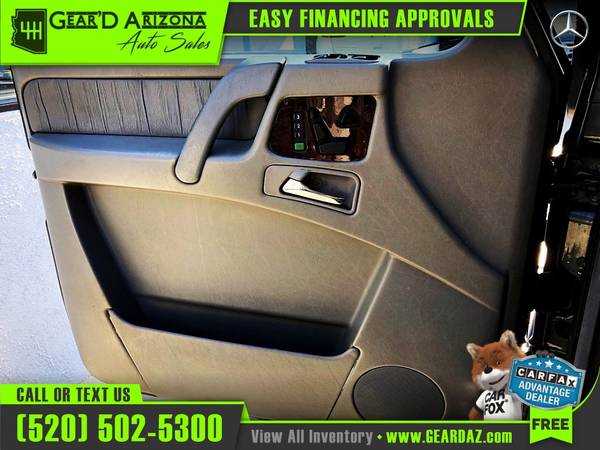 2002 Mercedes-Benz GCLASS G CLASS G-CLASS for 33, 995 or 524 per for sale in Tucson, AZ – photo 11