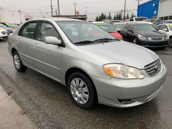 2003 Toyota Corolla CE 1 8L Automatic! Fuel Efficient! We for sale in Lynnwood, WA – photo 9