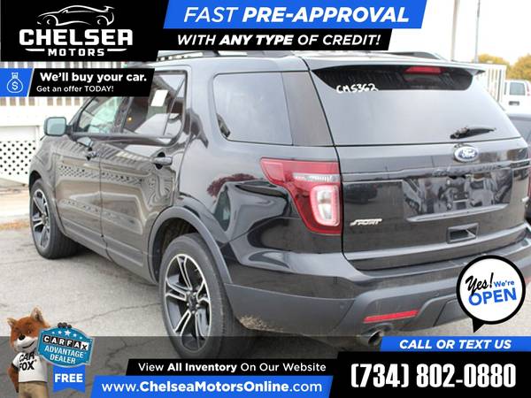 2015 Ford *Explorer* *Sport* *4WD!* *4 WD!* *4-WD!* for ONLY $302/mo... for sale in Chelsea, MI – photo 4