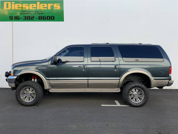 2000 Ford Excursion 4X4 Limited 6 8L V10 Triton Gas LOADED LIFTED for sale in Sacramento , CA – photo 6