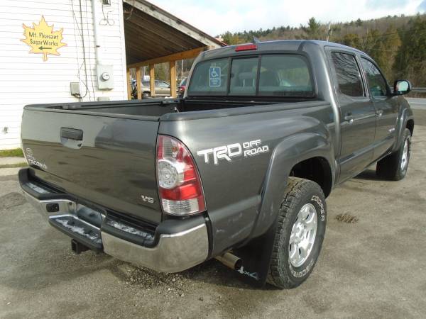 2014 Toyota Tacoma DB Cab 4X4 - cars & trucks - by dealer - vehicle... for sale in Leicester, VT – photo 5