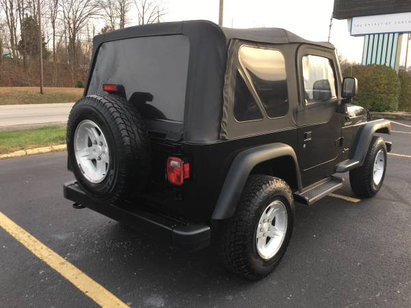 2004 Jeep Wrangler 4.0 5 speed - cars & trucks - by owner - vehicle... for sale in Bedford, IN – photo 3