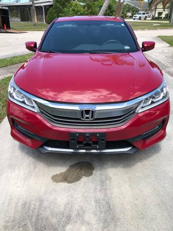 Red 2016 Honda Accord for sale in Port Saint Lucie, FL – photo 4