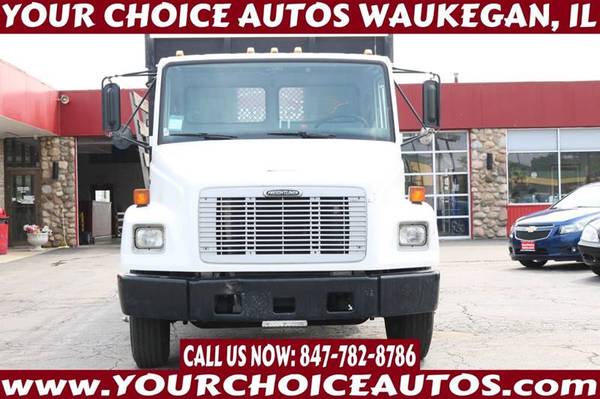 2000 FREIGHTLINER FL60 FLAT BED DIESEL TRUCK DRW GOOD TIRES F56484 -... for sale in WAUKEGAN, IL – photo 2