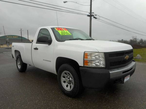 REDUCED!! 2010 CHEVY 1500 SILVERADO REGULAR CAB LONG BED 4X4 NEW TIRES for sale in Anderson, CA