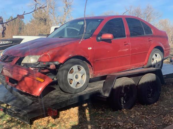 VW jetta smashed front end - cars & trucks - by owner - vehicle... for sale in Fort Collins, CO – photo 3