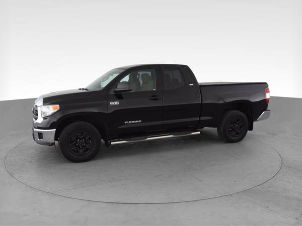 2014 Toyota Tundra Double Cab SR Pickup 4D 6 1/2 ft pickup Black - -... for sale in Waco, TX – photo 4