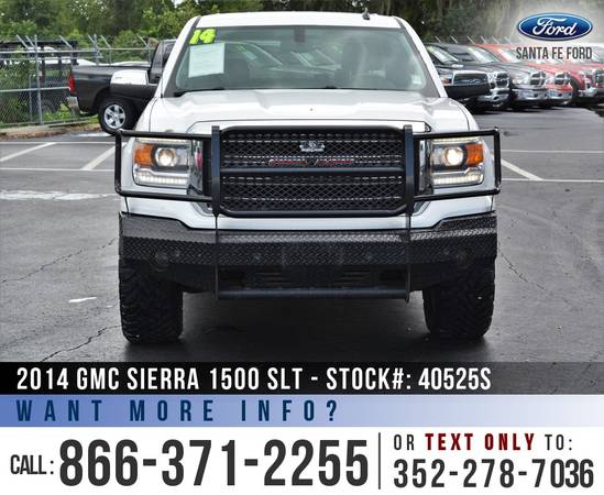 2014 GMC SIERRA 1500 SLT 4WD *** BOSE, Homelink, 4X4, Leather *** -... for sale in Alachua, FL – photo 2