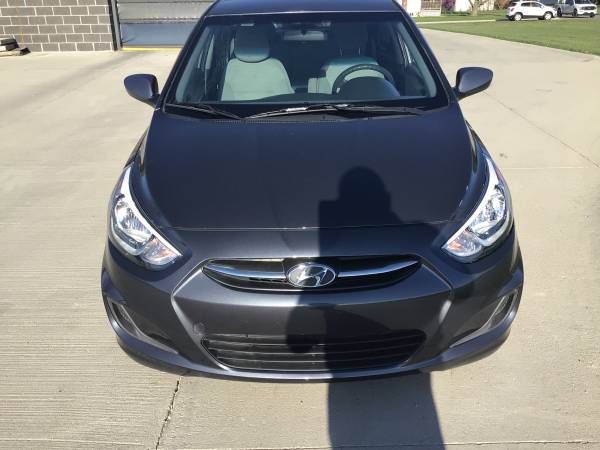 Gray 2016 Hyundai Accent SE (75, 000 miles) - - by for sale in Dallas Center, IA – photo 3