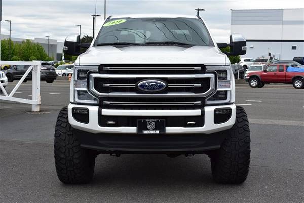 2020 LIFTED FORD PLATINUM F350 DIESEL FULLY LOADED ON 40 S - cars & for sale in GRESHAM, WA – photo 9