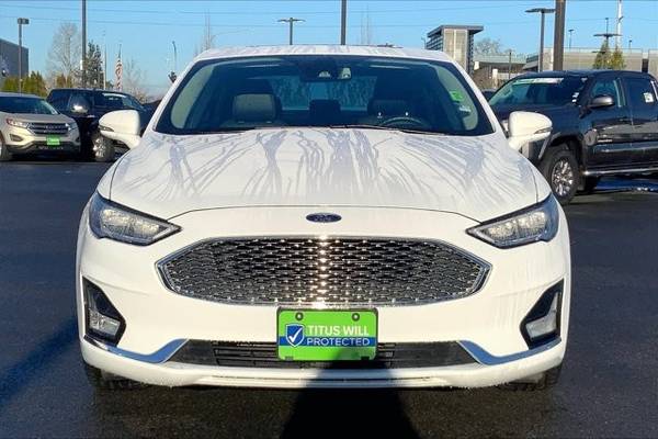 2019 Ford Fusion Hybrid Electric Titanium Sedan - - by for sale in Lakewood, WA – photo 2