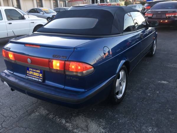 1998 SAAB 900SE TURBO CONVERTIBLE "ONE OWNER" CLEAN CARFAX ICE... for sale in San Antonio, TX – photo 4