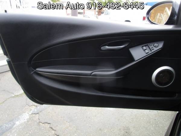 2009 BMW M6 - NAVI - FRONT/BACK SENSORS - HEATED SEATS - V10 -... for sale in Sacramento , CA – photo 18